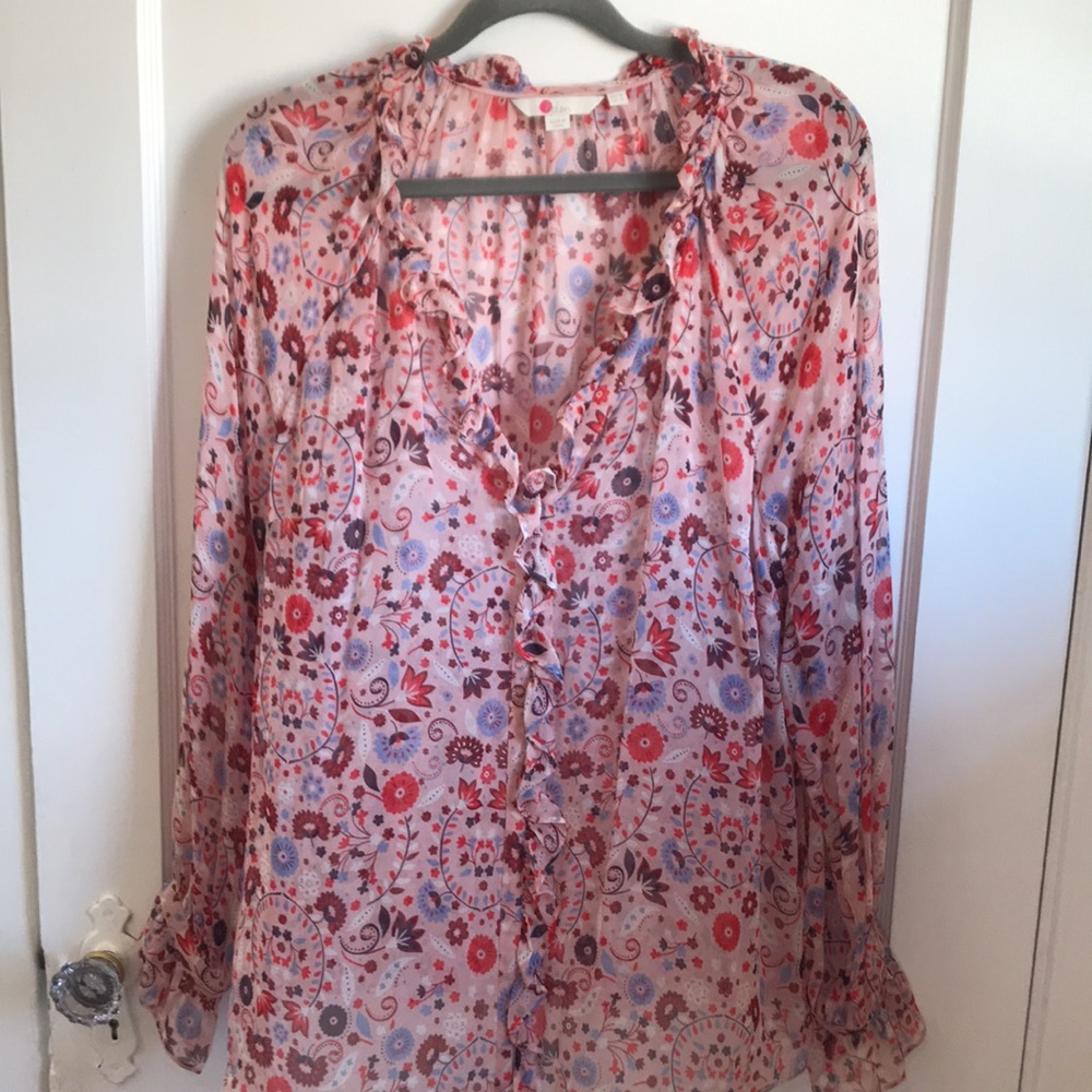 BODEN uk 18 us 14 Silk Stephanie top